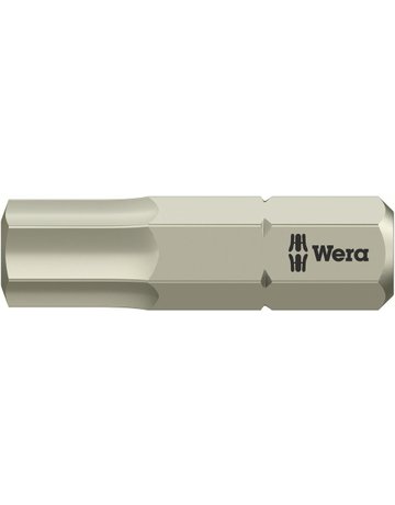 Bit 1/4" DIN3126 C6,3 Hex 6,0 x 25 mm rostfr. - Wera