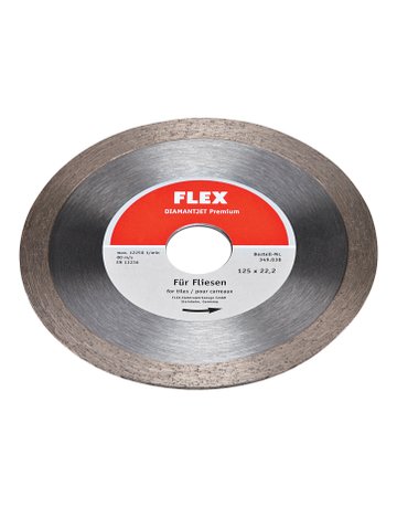 Diamant-Trennscheibe Diamantjet Premium, Ø125, Fliese - Flex
