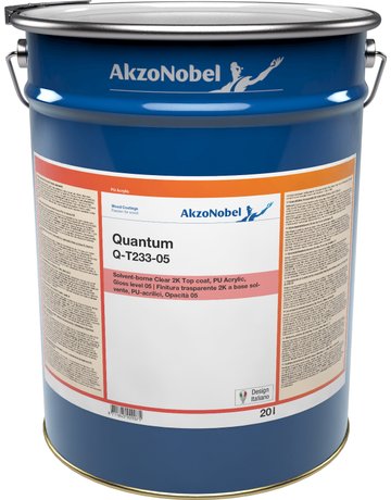 2K PUR Klarlack Q-T 233-05 tiefmatt 20 Liter - Zweihorn