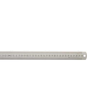 Stahlmaßstab 300x30mm rostfrei FORUM