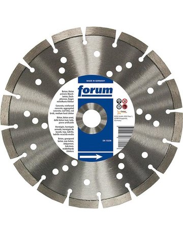 Diamant Trennscheibe Laser. 230x22,2x2,6mm FORUM