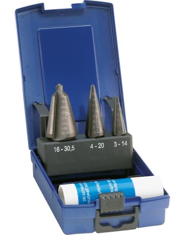 Blechschälbohrer Satz HSS 3-30,5mm FORUM