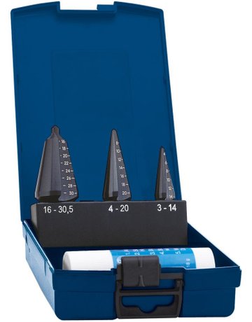 Blechschälbohrer Satz TiAlN 3-30,5mm FORUM
