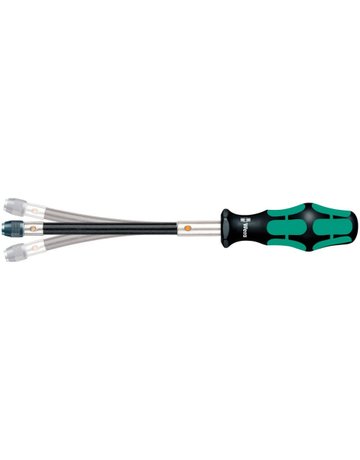 Bit-Handh.-Schnellw. 1/4" m. fle x iblem Schaft - Wera