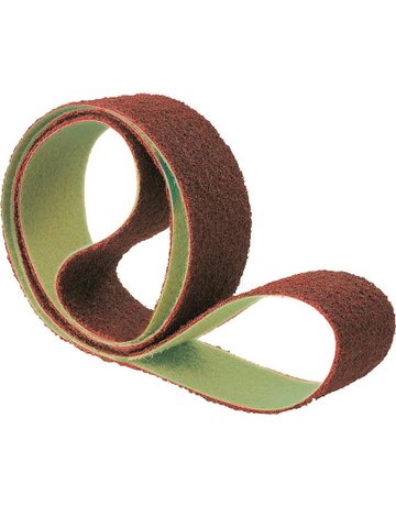 Vliesband Nylon/Korund 75x2000mm crs/braun FORUM