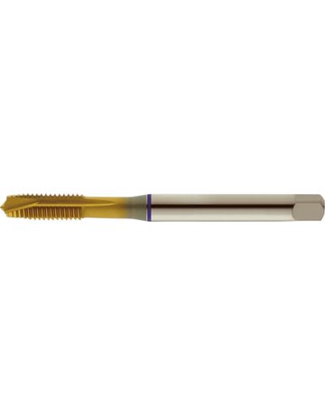 mit Gewindeb. M D371B HSSE M6 VA TiN FORUM