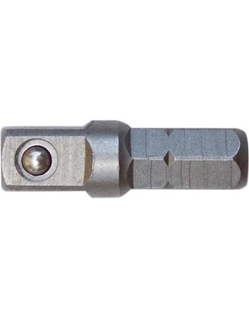 Steckschlüssel -Adapter 1/4" für 1/4" einseitig 25mm FORUM
