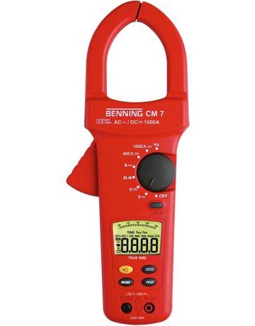 Digital-Stromzangen- Multimeter CM 7 Benning