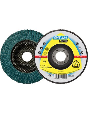 Schleifmopteller SMT 324 125mm K 80 ger. Klingspor