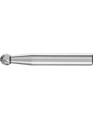 Frässtift HM kugelförmig 0605 3PLUS 6mm 6x5mm Pferd