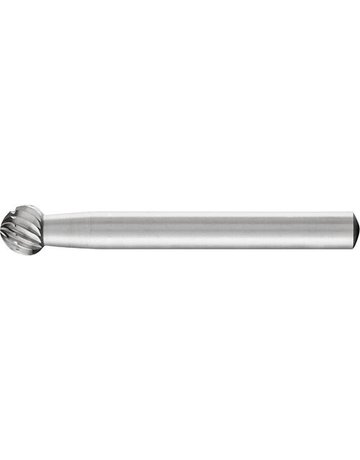 Frässtift HSS kugelförmigF 0807 3 6mm 8x7mm Pferd