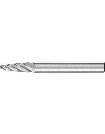 Frässtift HM Rundbogenform 0618 rostfrei 6mm 6x18mm Pferd