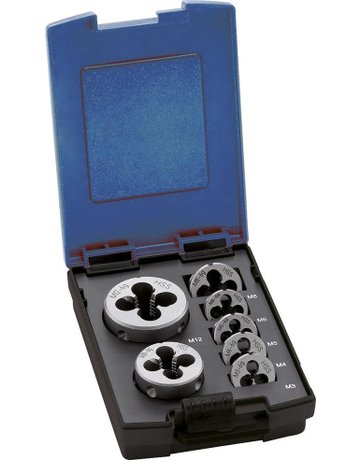 Schneideisen-Set EN22568 HSSE M3-M12 FORUM