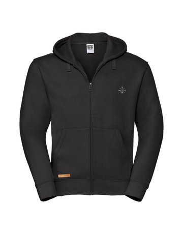 Zipped Hoodie Craft schwarz Grösse 2XL