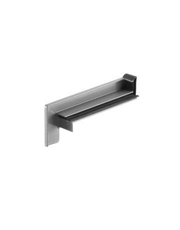 Bank Abschluss 180 mm RAL 7016 Sichtbeton RAG² K links