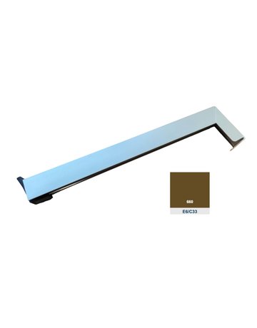Bank Abschluss 500 mm C 33 Putz 22 mm RAG² links