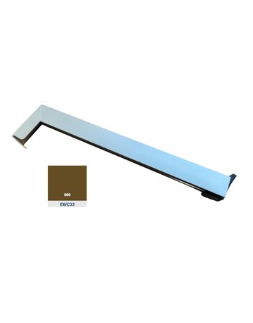 Bank Abschluss 500 mm C 33 Putz 22 mm RAG² rechts