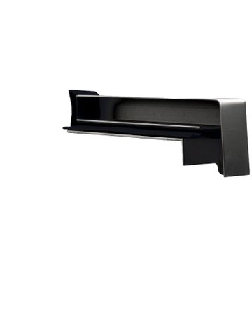 Bank Abschluss 320 mm LM RAL 7016 Putz 22 mm (RAG 2) rechts