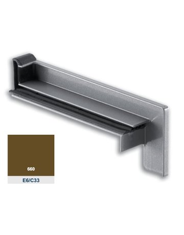 Bank Abschluss 500 mm C33 Sichtbeton RAG² K rechts