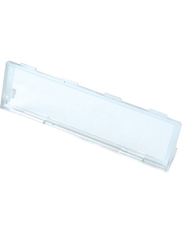 Namensschild-Abdeckkung A=61x17 mit Einlage 60 x 15 x 0,5 mm - Renz