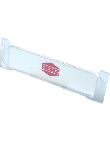 Kunststoff-Transport-Namensschild mit Einlage 60 x 15 x 0,5 mm für RSA1 - Renz
