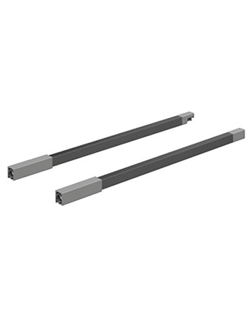 Doppelreling InnoTech Atira, 470 mm, rechts, anthrazit - Hettich