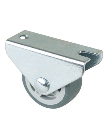 Kastenrolle 30mm E51.030 GL, Gummirad - BS ROLLEN