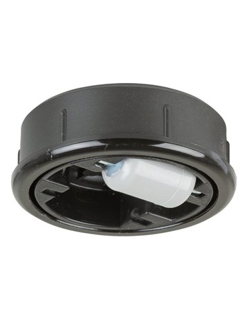 MB-Glocke, ohne Feststeller, Rad Ø 60mm G87, zum Einpressen, Kunststoff schwarz - BS ROLLEN