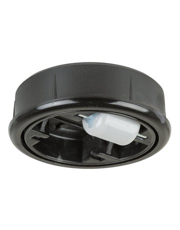 MB-Glocke, ohne Feststeller, Rad Ø 65mm G87, zum Einpressen, Kunststoff schwarz - BS ROLLEN