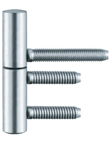 Einbohrband BAKA B 1-15 2tlg.,15mm vernickelt - SIMONSWERK