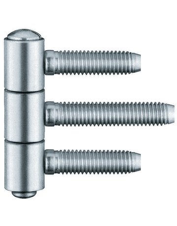 Fenster- Einbohrband, BAKA® C 1-13, für Kippflügel, 3-teilig, Ø 13mm, topzink - SIMONSWERK