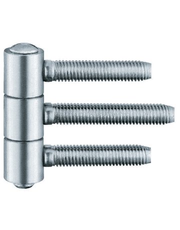 Fenster- Einbohrband, BAKA® C 3-15, für Kippflügel, 3-teilig, Ø 15mm, topzink - SIMONSWERK
