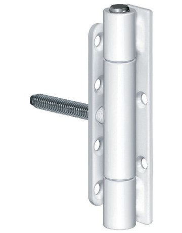 Fenster- Einbohrband, SIKU® K 3179 WF, für Drehflügel, 2-teilig, Ø 15mm, verkehrsweiß, pulverbeschichtet - SIMONSWERK