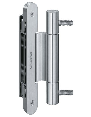 Objektband VARIANT VN 3747/160 Compact Ø22,5/160kg,matt verchromt/F1 - SIMONSWERK