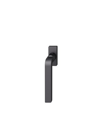 Fenstergriff 34 1004 Stand.,schm.eck.,7/24-38,schwarz gestr. - FSB