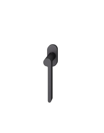 Fenstergriff 34 1021 Stand.,ov.,7/24-38,DR,schwarz - FSB