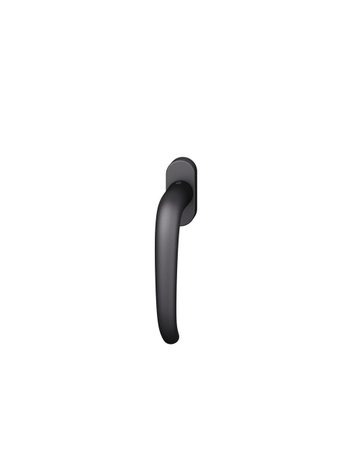 Fenstergriff 34 1023 Stand.,schm.ov.,7/24-38,schwarz - FSB