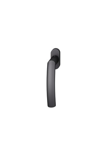 Fenstergriff 34 1107 Stand.,schm.ov.,7/24-38,schwarz - FSB