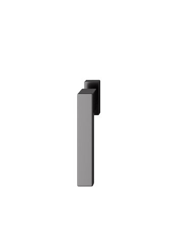 Fenstergriff 34 1183 Stand.,schm.eck.,7/24-38,tiefschw. - FSB