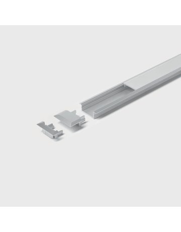 ChannelLine C Alu opal L=2500 Alu-und Abdeckprofil - Halemeier