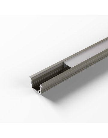 ChannelLine K2 EDS opal L=2500 Alu-und Abdeckprofil - Halemeier