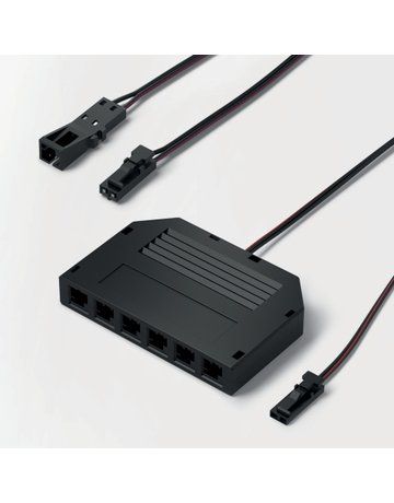 LED Verlängerung M1 12VDC L=5000mm, schwarz - Halemeier