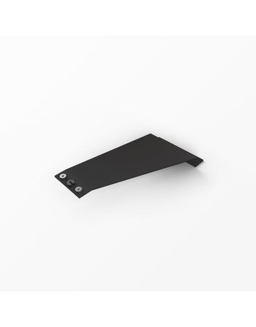 Ausleger für ChannelLine i D D2 L=190 schwarz 2er Set - Halemeier