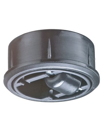 MB-Glocke, ohne Feststeller, Rad Ø 52mm G85, zum Einpressen, Kunststoff schwarz - BS ROLLEN