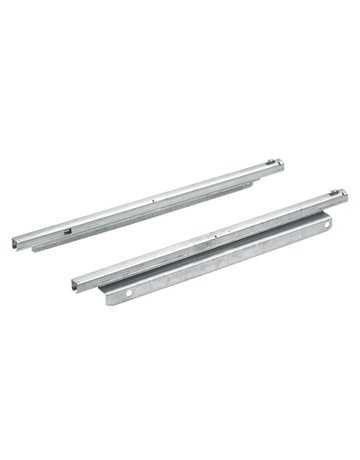 Schreibmaterialschale- Auszugsführung, Teilauszug, Quadro 12 9158174, Stahl verzinkt - Hettich