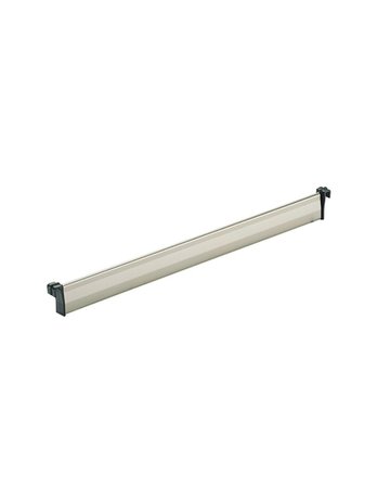 Schreibtisch- Zwischensteg, für Hängerahmen, Systema Top 2000 48425, aluminiumoptik - Hettich