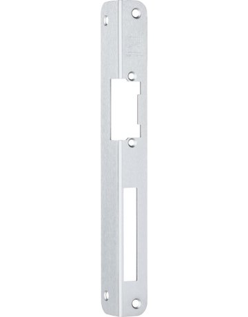 Winkelschließblech 324 DR,25x250x32 rd,silberfarben - effeff