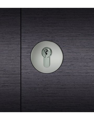 Schlüsselrosettenpaar 17 1737 rund,PZ, 3mm,F1 - FSB