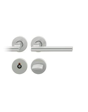 Drückergarnitur 72 1035 Rosette rund ,WC/SS,8(8),DL,F1,TS39-48,AGL3 - FSB