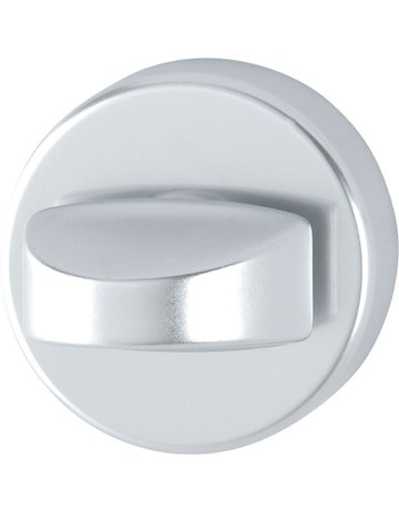 Schlüsselrosettenpaar 42KVS rund,WC/S, 9mm,TS 37-42,F1 - HOPPE